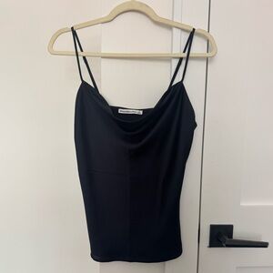 Abercrombie Black Cowl Neck Tank top